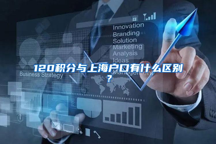 120积分与上海户口有什么区别？