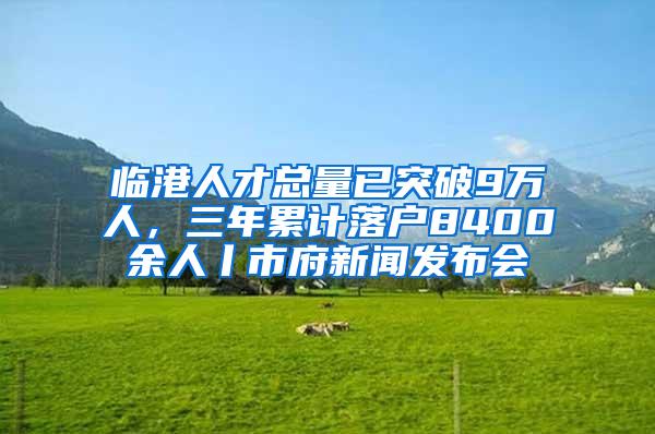 临港人才总量已突破9万人，三年累计落户8400余人丨市府新闻发布会