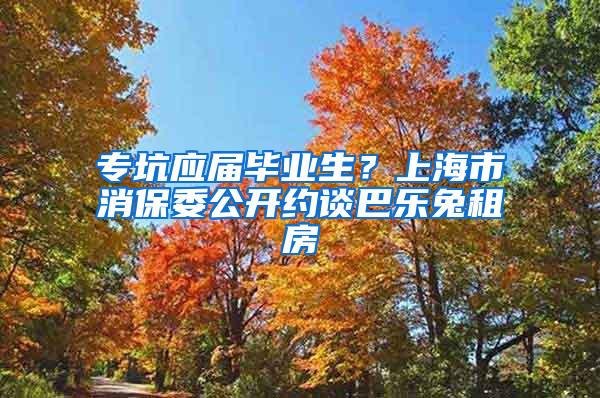 专坑应届毕业生？上海市消保委公开约谈巴乐兔租房