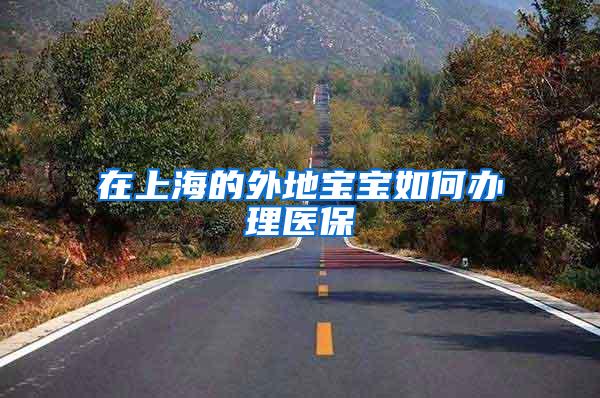 在上海的外地宝宝如何办理医保