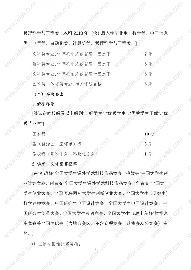 上海应届生落户评分细则