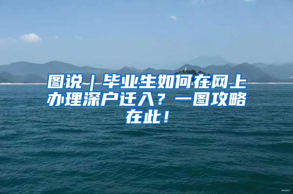 图说｜毕业生如何在网上办理深户迁入？一图攻略在此！