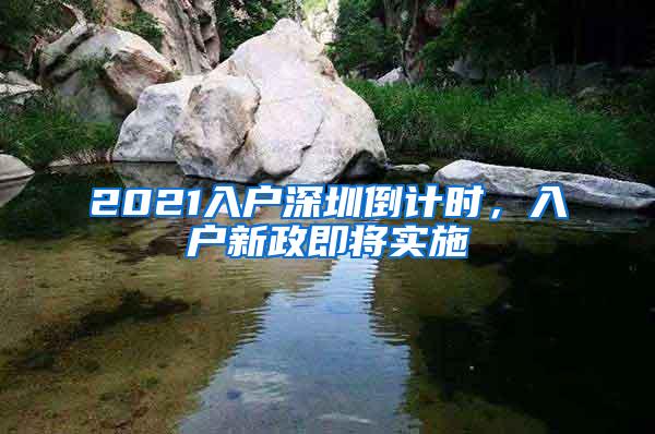 2021入户深圳倒计时，入户新政即将实施