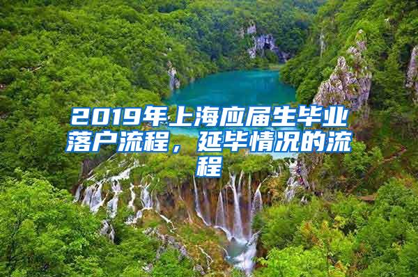 2019年上海应届生毕业落户流程，延毕情况的流程