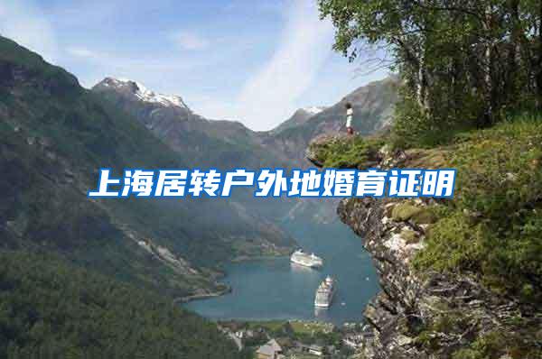 上海居转户外地婚育证明