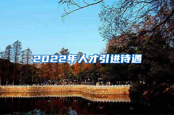 2022年人才引进待遇