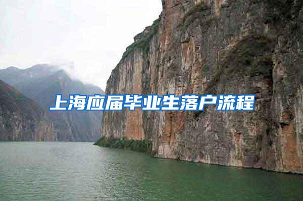 上海应届毕业生落户流程