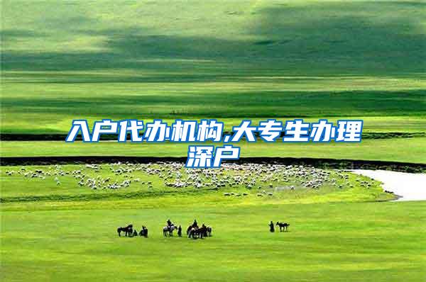 入户代办机构,大专生办理深户
