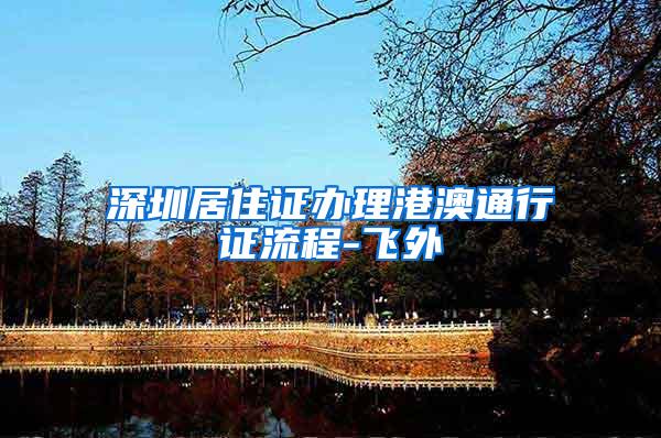深圳居住证办理港澳通行证流程-飞外