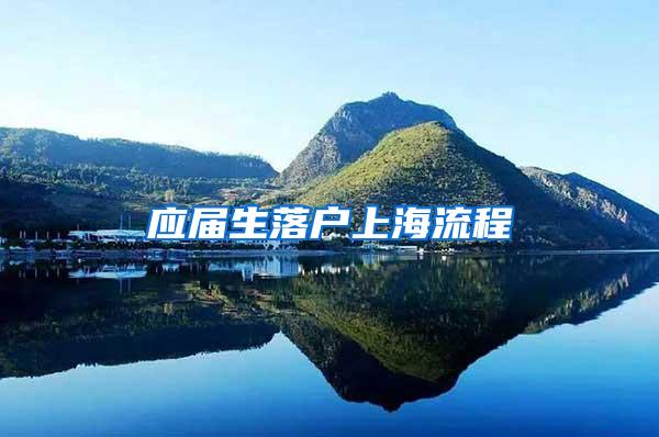 应届生落户上海流程