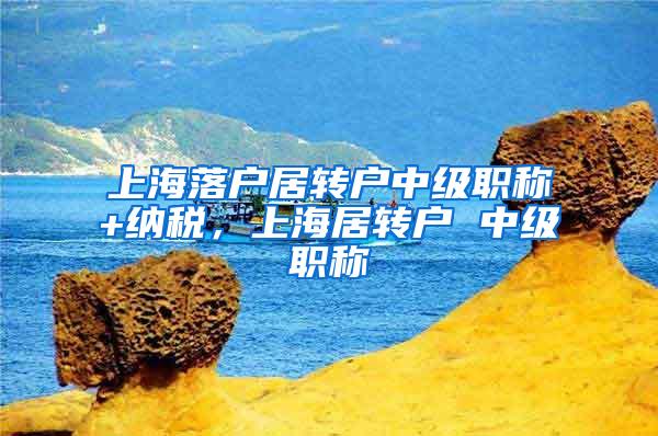 上海落户居转户中级职称+纳税，上海居转户 中级职称