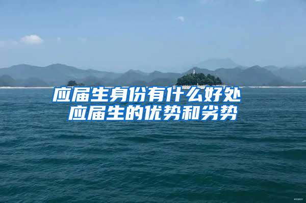 应届生身份有什么好处 应届生的优势和劣势
