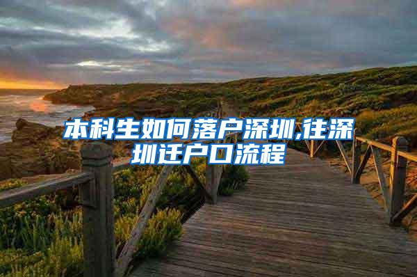 本科生如何落户深圳,往深圳迁户口流程