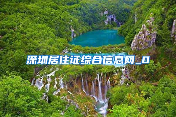 深圳居住证综合信息网_0