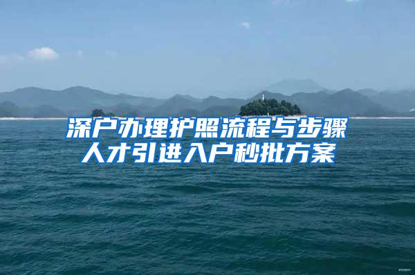 深户办理护照流程与步骤人才引进入户秒批方案