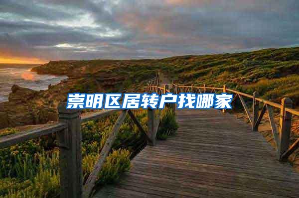崇明区居转户找哪家