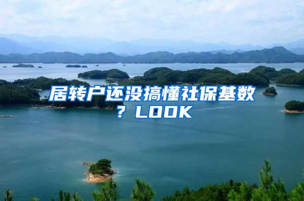 居转户还没搞懂社保基数？LOOK