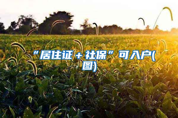 “居住证＋社保”可入户(图)