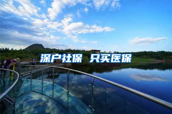 深户社保 只买医保