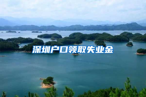 深圳户口领取失业金
