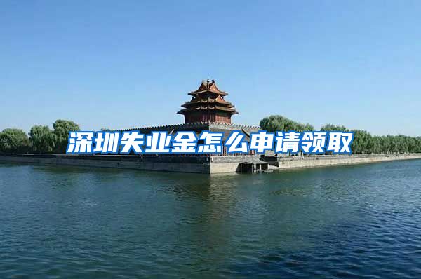 深圳失业金怎么申请领取