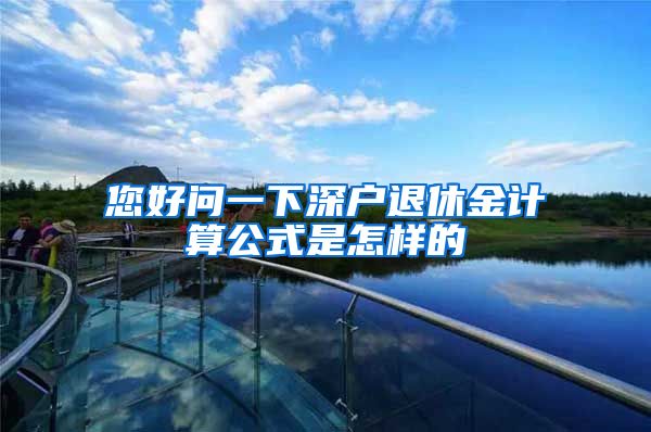 您好问一下深户退休金计算公式是怎样的