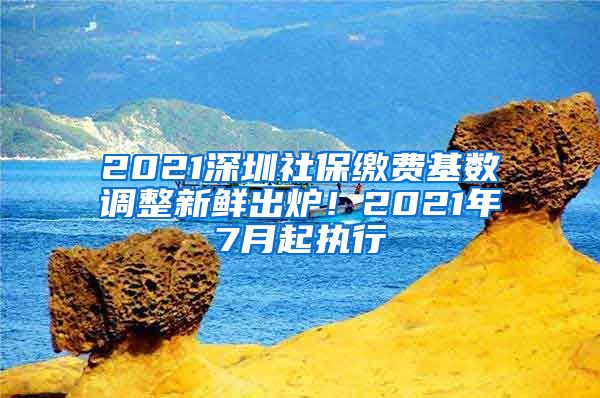 2021深圳社保缴费基数调整新鲜出炉！2021年7月起执行