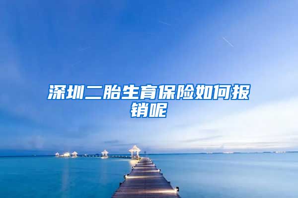 深圳二胎生育保险如何报销呢