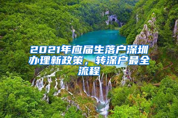 2021年应届生落户深圳办理新政策，转深户最全流程