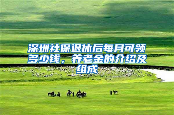深圳社保退休后每月可领多少钱，养老金的介绍及组成
