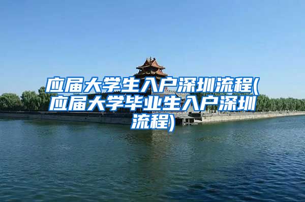 应届大学生入户深圳流程(应届大学毕业生入户深圳流程)