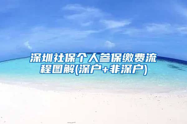 深圳社保个人参保缴费流程图解(深户+非深户)