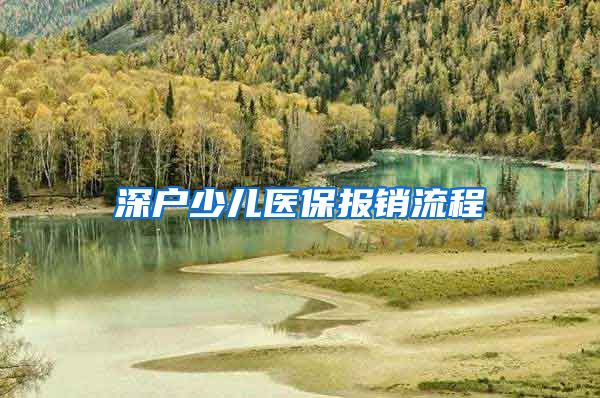 深户少儿医保报销流程