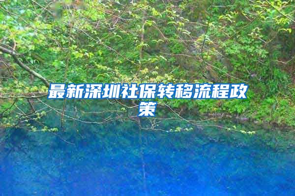 最新深圳社保转移流程政策