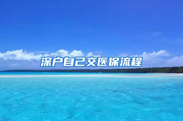 深户自己交医保流程