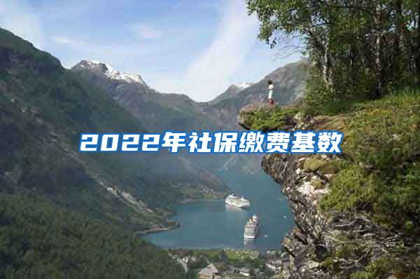 2022年社保缴费基数