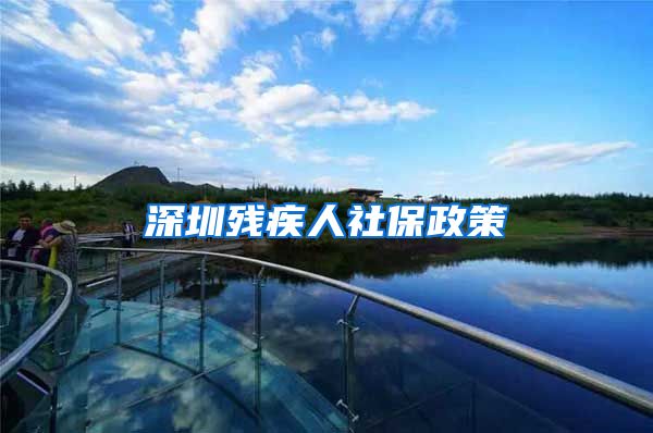 深圳残疾人社保政策
