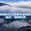 深圳市少儿医保办理流程、地点、报销比例