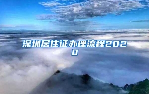 深圳居住证办理流程2020