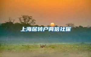 上海居转户两倍社保