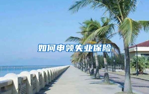 如何申领失业保险