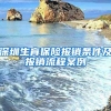 深圳生育保险报销条件及报销流程案例