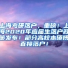 上海考研落户，重磅！上海2020年应届生落户政策发布！部分高校本硕博直接落户！